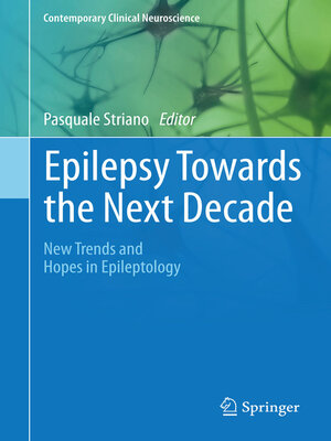 cover image of Epilepsy Towards the Next Decade